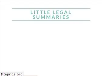 littlelegalsummaries.com