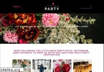 littlemisspartyplanner.com