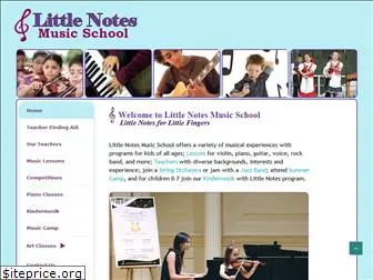 littlenotesmusicschool.com