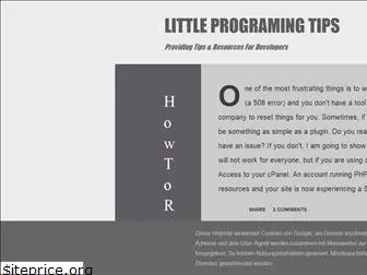 littleprogrammingtips.blogspot.com