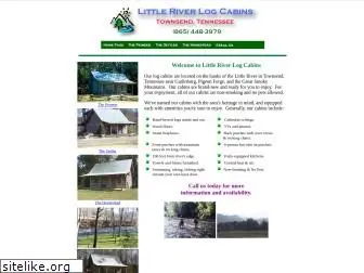 littleriverlogcabins.com