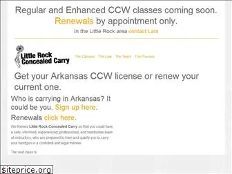 littlerockconcealedcarry.com