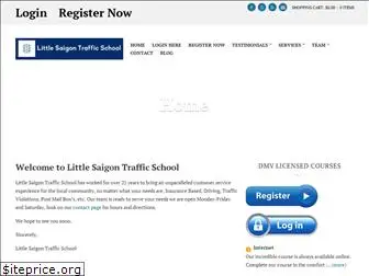 littlesaigontrafficschool.com