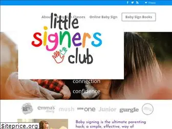 littlesignersclub.co.uk