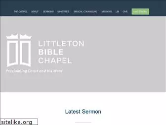 littletonbiblechapel.org