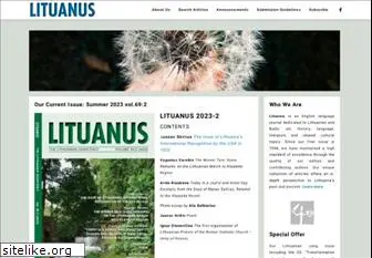 lituanus.org
