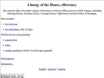 liturgyhours.org