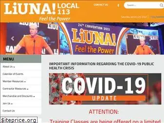 liuna113.org