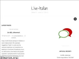 live-italian.com