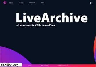livearchive.net