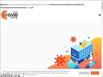 livecovidtesting.co.uk