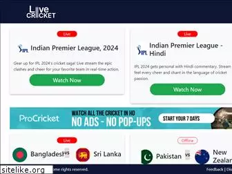 live cricket mobilecric