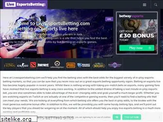 liveesportsbetting.com