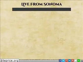 livefromsonoma.com