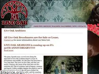 liveoakarabians.com