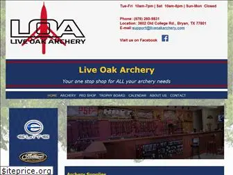 liveoakarchery.com