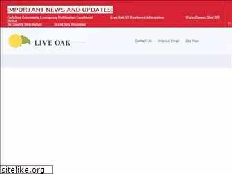 liveoakcity.org