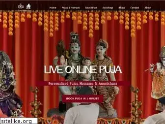 liveonlinepuja.com