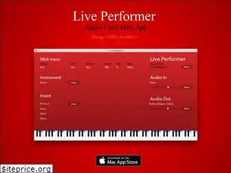 liveperformerapp.com
