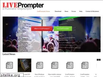 liveprompter.com