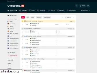 livescore.in