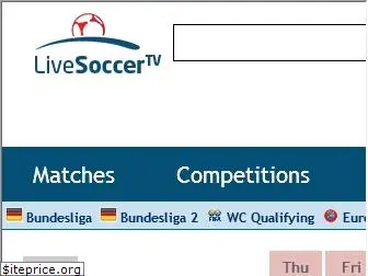 livesoccertv.net - live soccer tv - online streaming and tv listings, live football scores, fixtures, tables, results, news, pubs and video highlights
