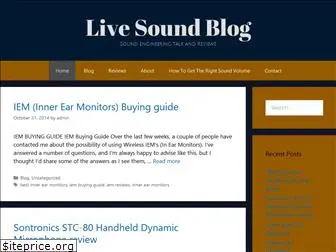 livesoundblog.com