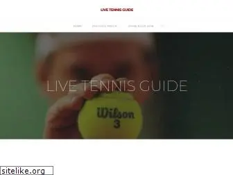 livetennisguide.com