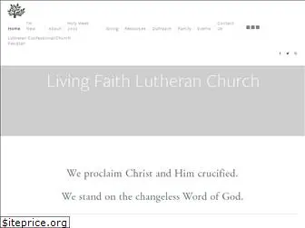 livingfaithlutheran.com