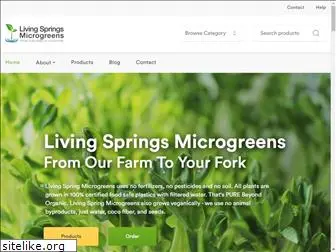 livingspringsmicrogreens.com