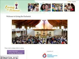 livingtheeucharist.org