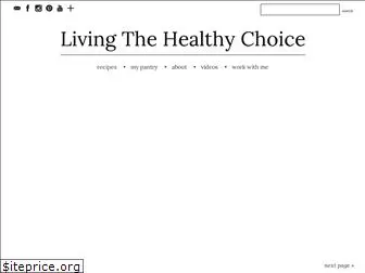 livingthehealthychoice.com