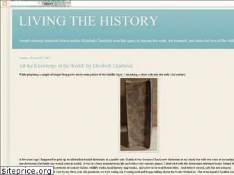 livingthehistoryelizabethchadwick.blogspot.com