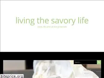 livingthesavorylife.com