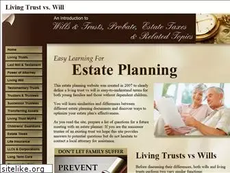 livingtrustvswill.com