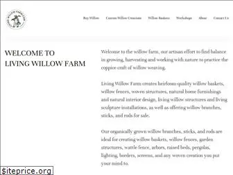 livingwillowfarm.com