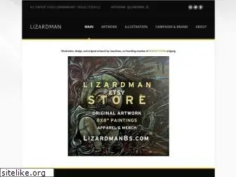 lizardmanart.com