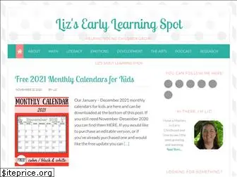 lizs-early-learning-spot.com