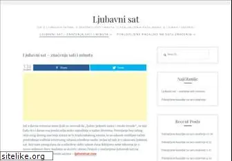 Tumacenje ljubavni sati LJUBAVNI ČASOVNIK: