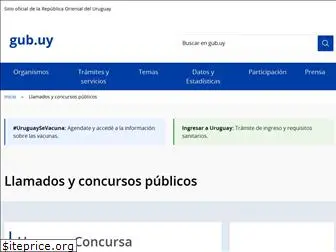 llamadosyconcursos.gub.uy