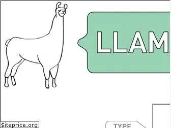 llamafont.com