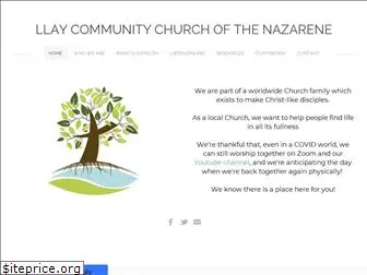 llaycommunitychurch.com
