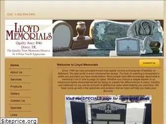 lloydmemorials.com