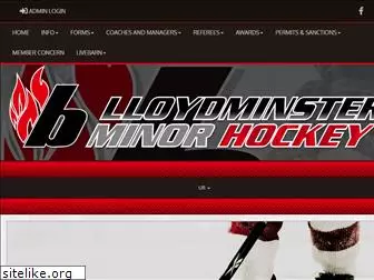 lloydminsterminorhockey.com