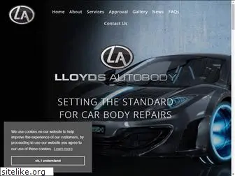 lloyds-autobody.com