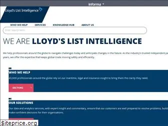 lloydslistintelligence.com