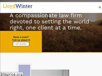 lloydwinterlaw.com