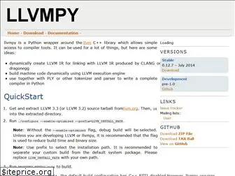 llvmpy.org