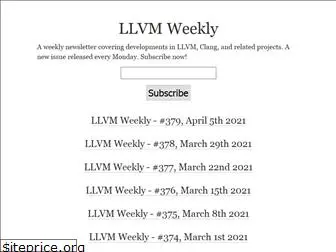 llvmweekly.org