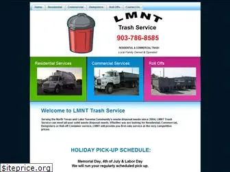 lmnttrashservice.com